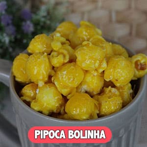 Pipoca Gourmet Bolinha